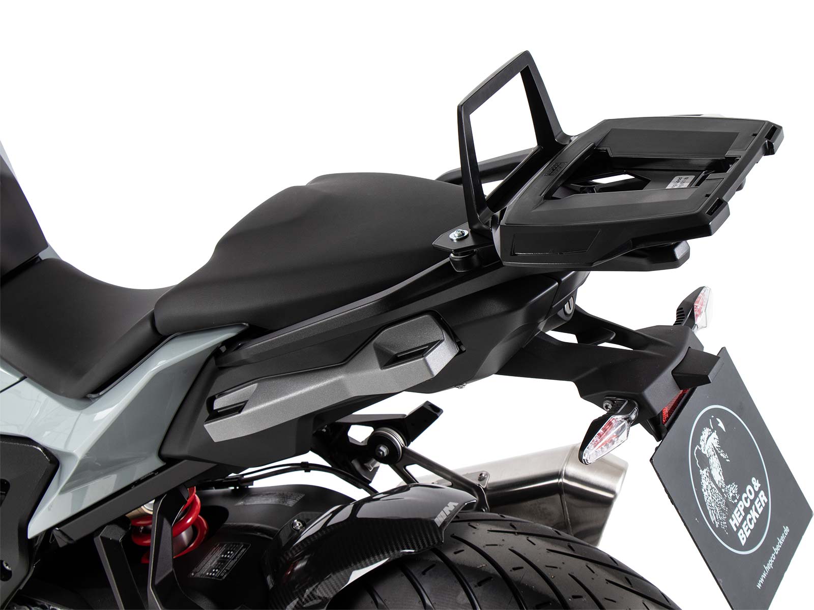 Alurack topkoffer zwart voor BMW M 1000 XR (24-) Hepco & Becker
