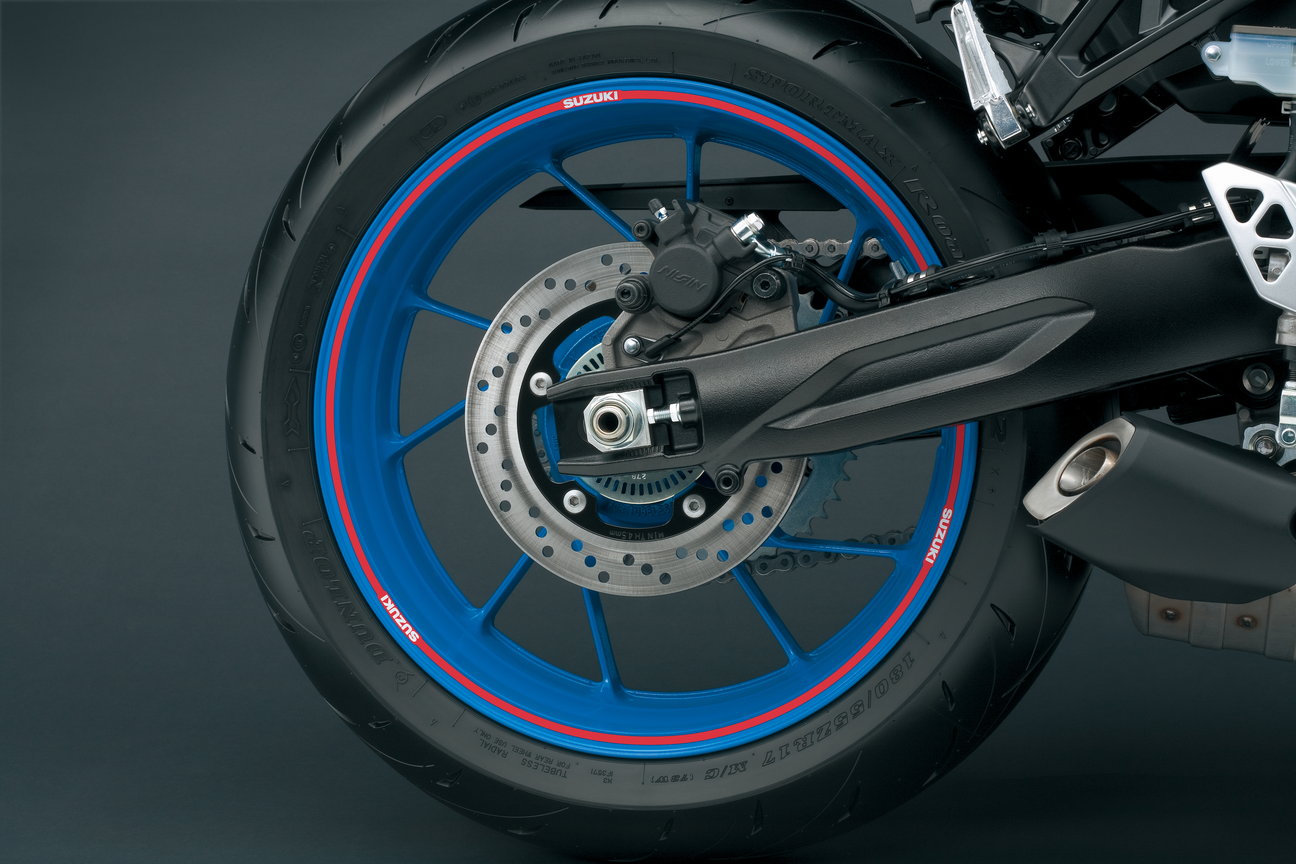 Velgsticker (rood) Suzuki GSX-8S 2023- Originele Accessoires