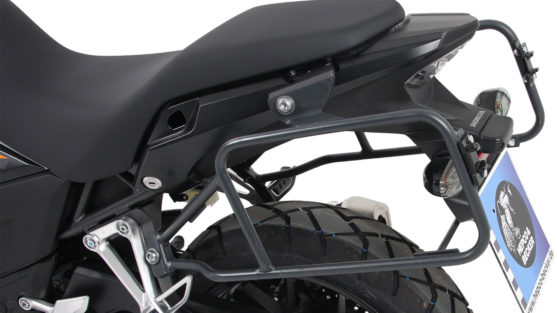 Bagagedrager Lock-it antraciet voor Honda CB 500 X (19-23) Hepco & Becker