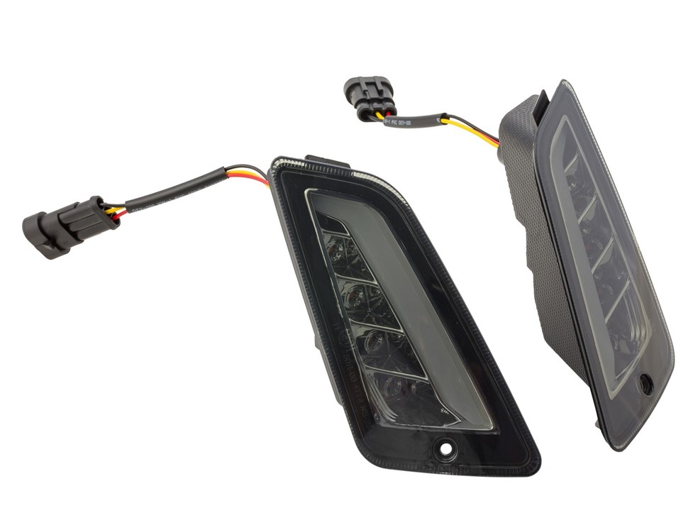 Richtingaanwijzerset links/rechts voor Vespa GTS/GTS Super/GTV 125-300cc ('14-), getint