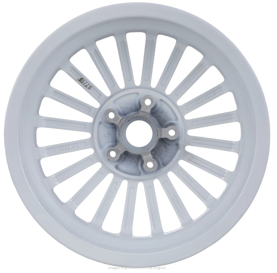 Velg voor/achter voor Vespa GTS/GTS Super/GTV/GT 60/GT/GT L 125-300cc, wit