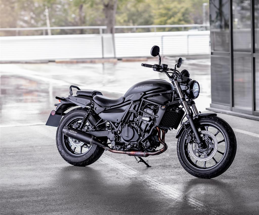 Arrow Slip-On sportuitlaat voor Kawasaki Eliminator 500 (24-)
