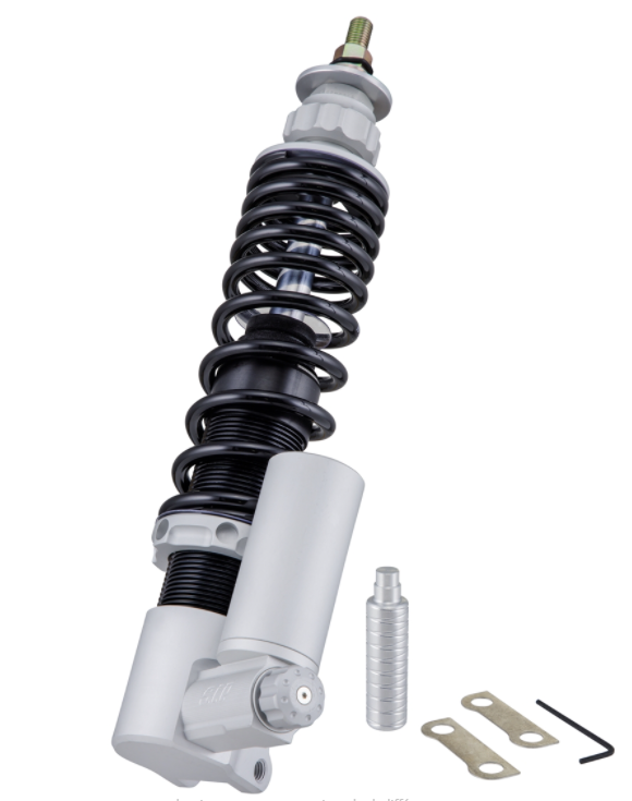 Schokbreker voorzijde voor Vespa GTS/GTS Super/GTV/GT 60/GT/GT L 125-300ccm, zilver mat