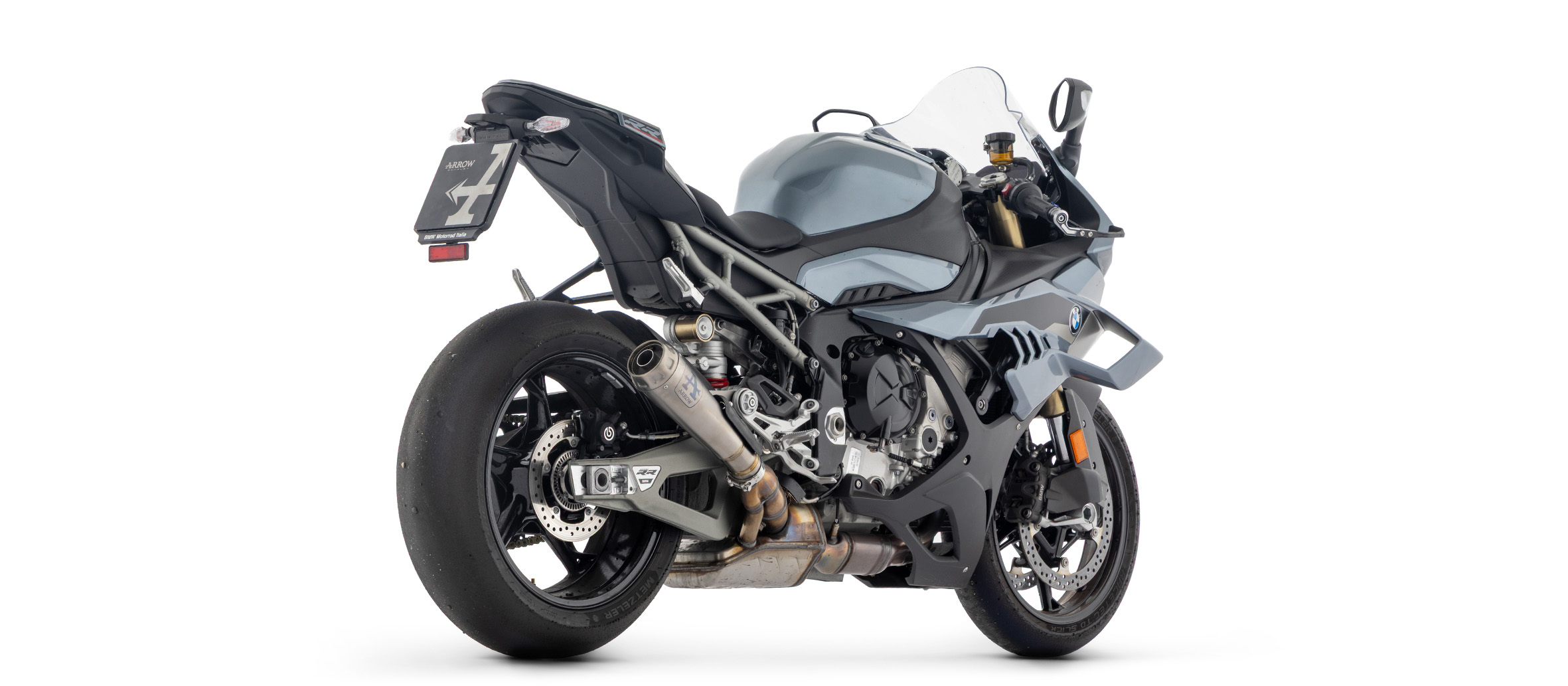 ARROW-uitlaat PRO RACE titanium voor BMW S 1000 R / S 1000 RR / M 1000 R / M 1000 RR