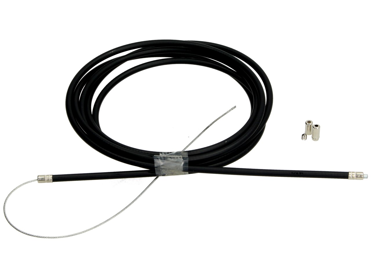 Sceed42 Gaskabel, 220 cm, herstellingskabel voor universele gaskabel, met teflonkern & schroefnippel