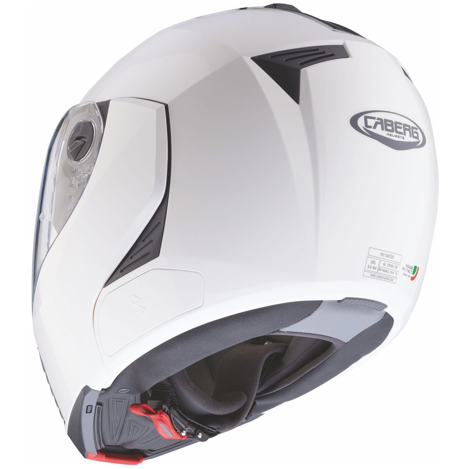 Caberg oversize helm Sintesi, wit