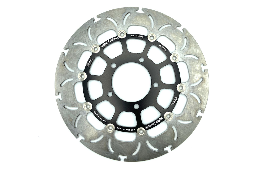 alpha Technik Bremsscheibe Omega-Design ABD33, vorne für Kawasaki ZX10R, ZX6R, Versys 1000, GTR1400,