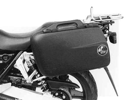 Zijkofferdrager vast zwart voor Honda CB 1000 F Big One (93-97) Hepco & Becker