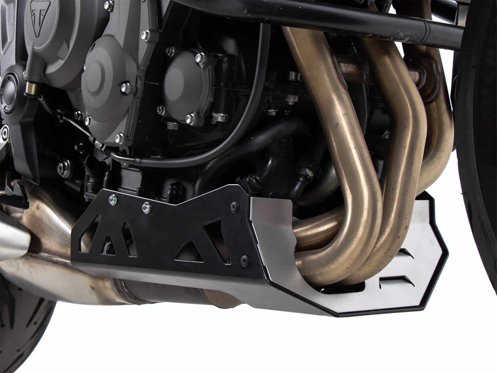 Boogspoiler rood/zwart voor Triumph Trident 660 (21-) Hepco & Becker