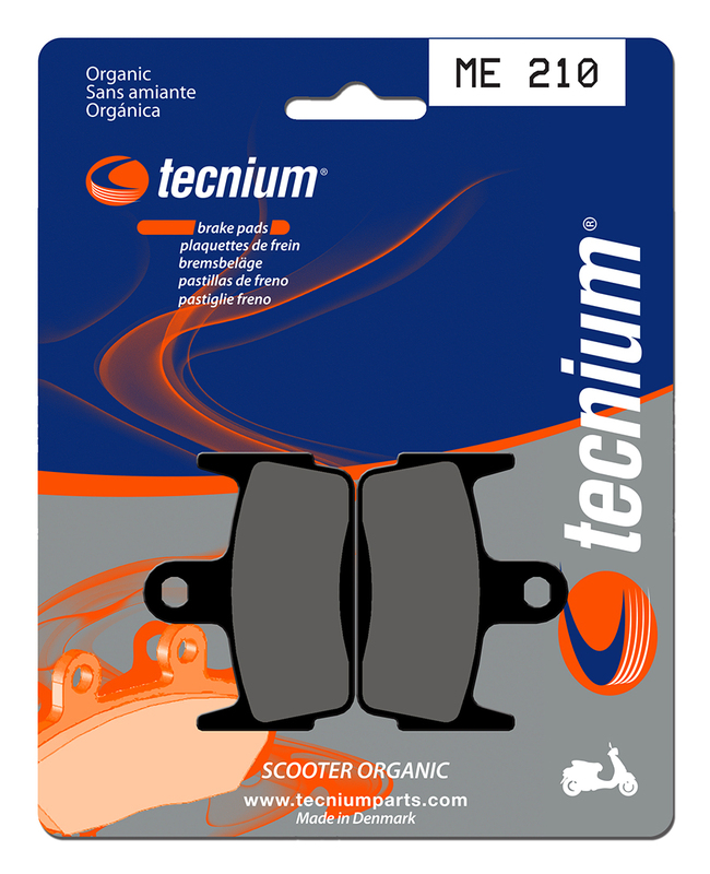 Tecnium organische remblokken voor scooter - ME210