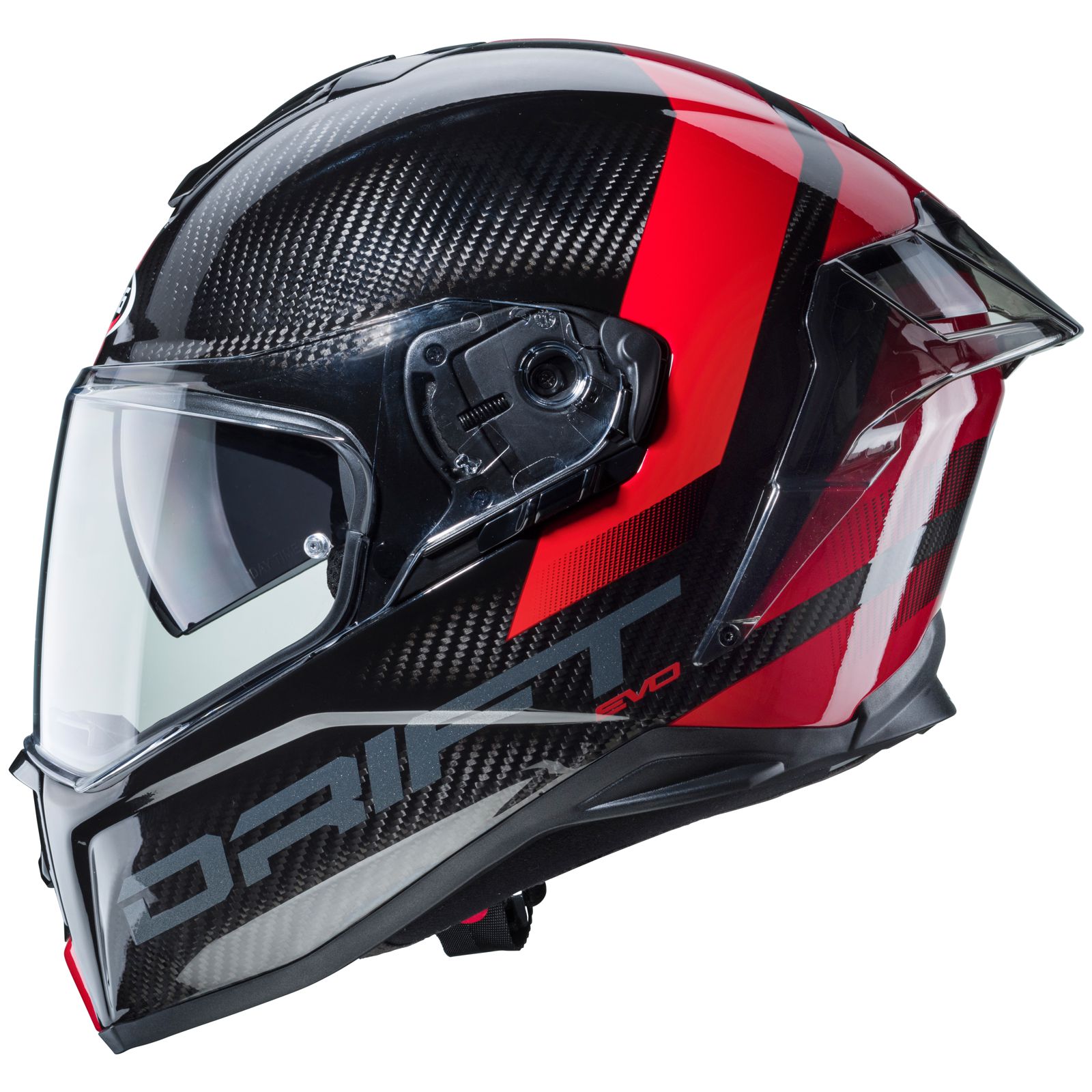 Caberg Helm Drift Evo Carbon Sonic, zwart/rood