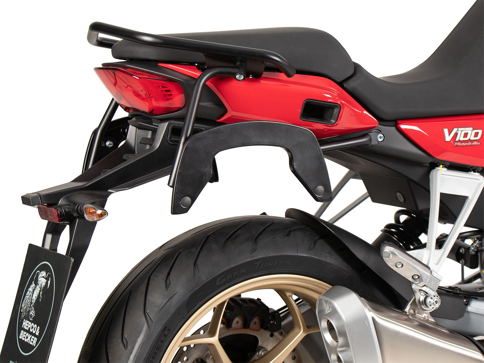 C-Bow zijdrager voor Moto Guzzi V 100 Mandello Hepco & Becker