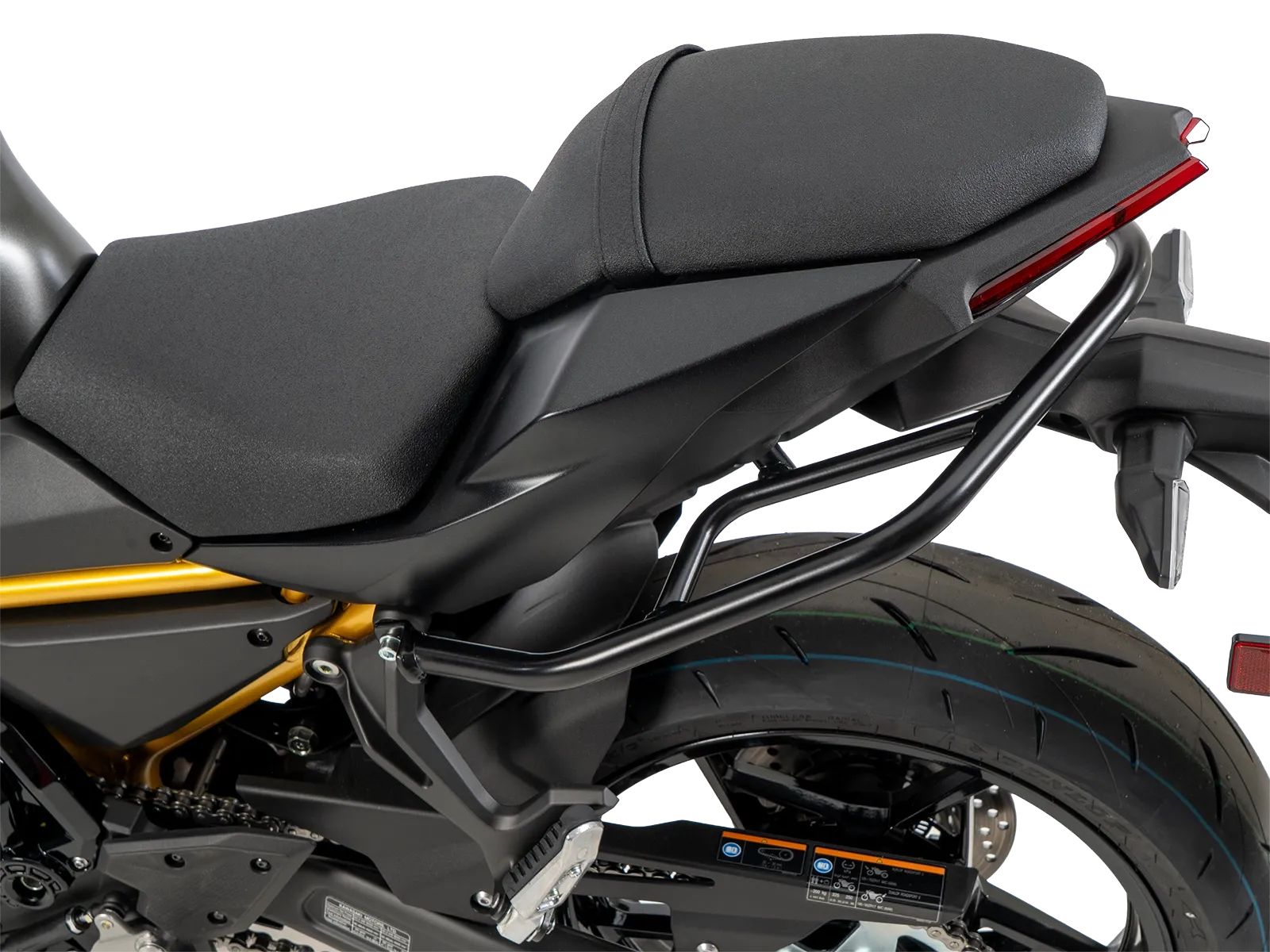 Achterbeschermbeugel zwart voor Kawasaki Z 650 S (26-) Hepco & Becker