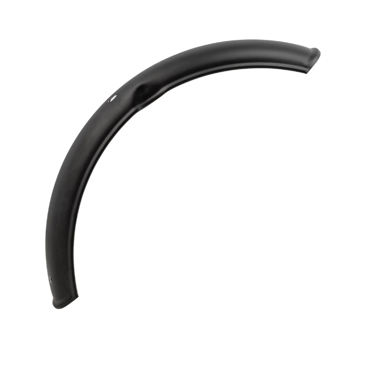 Spatbord 2.0 Garelli zonder beugel voor Vespa PX 80-200cc, metaal zwart mat