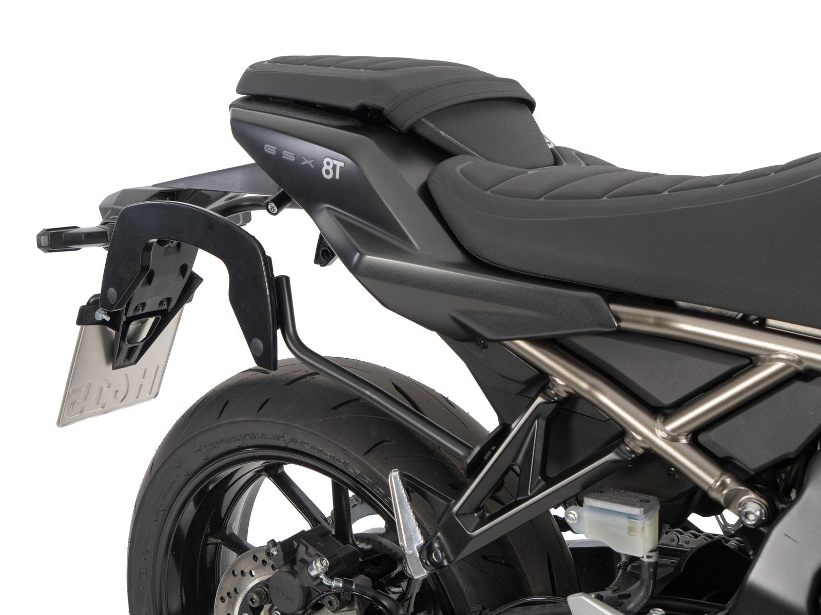 C-Bow zijdrager zwart voor Suzuki GSX-8T (25-) Hepco & Becker