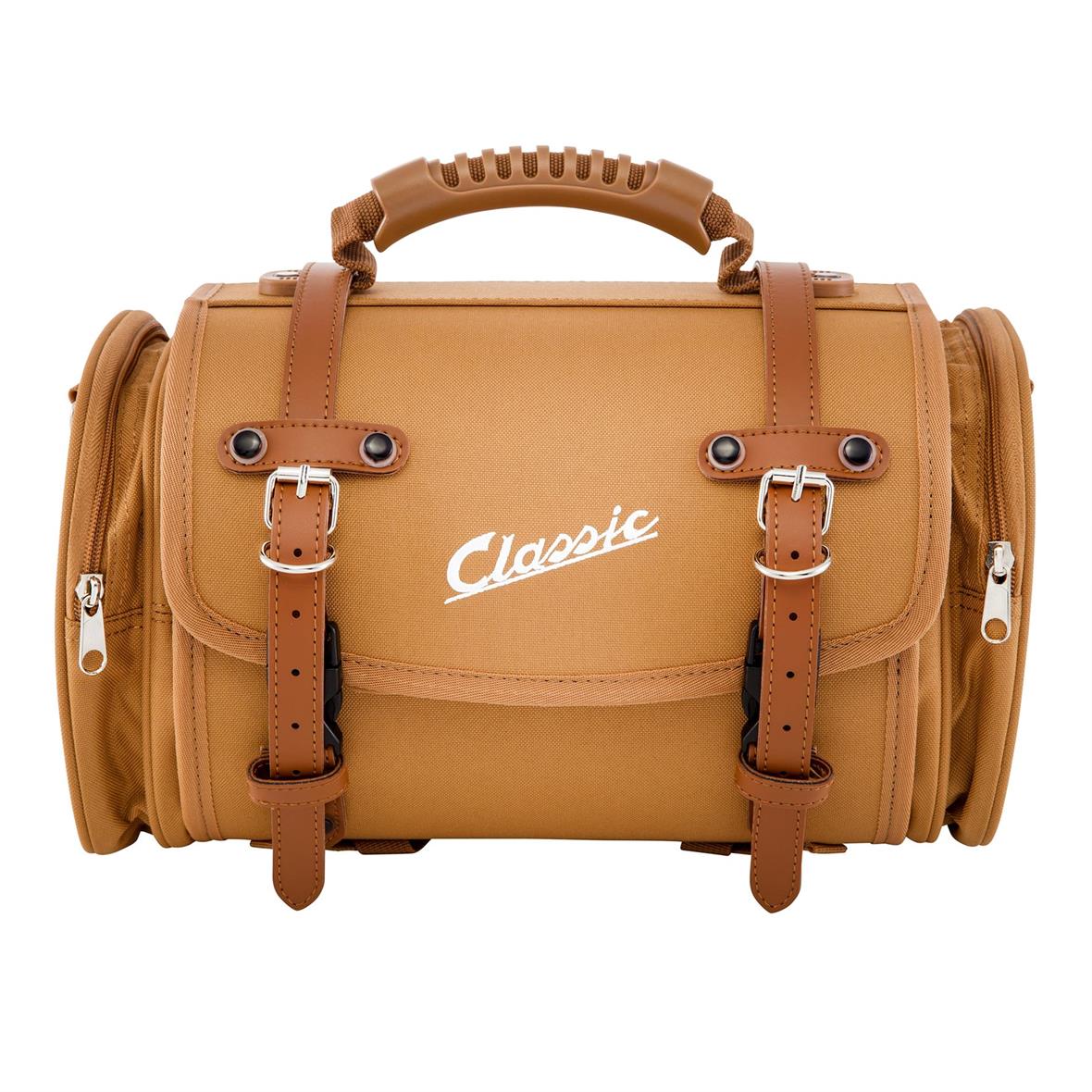 Tas "Classic" klein voor Vespa - bruin, nylon
