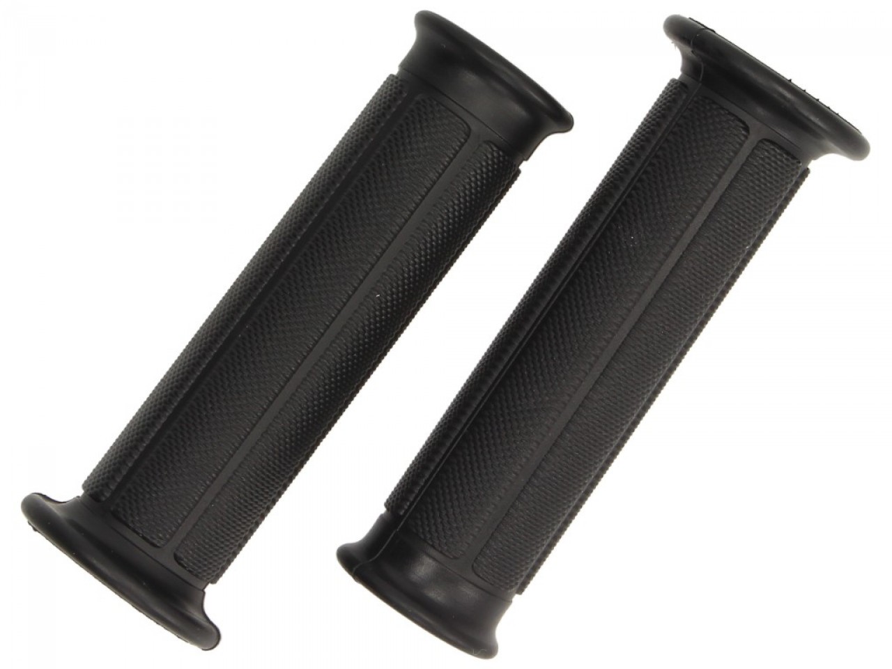 ariete rubberen handgreepset open, Ø 22,00/24,00 mm, lengte: 120 mm, zwart, Superzacht