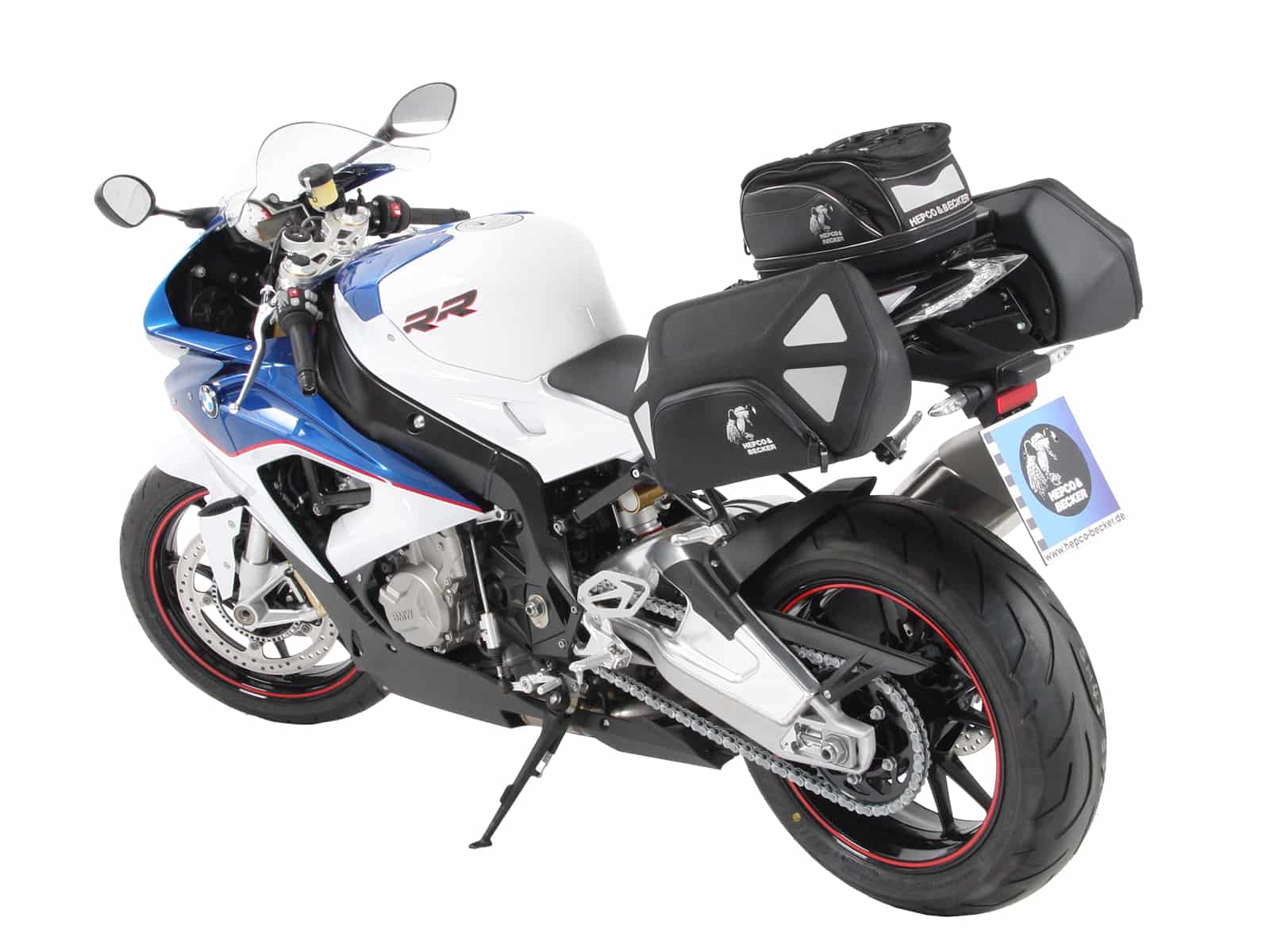 Sportrek vast zwart voor BMW S 1000 RR (15-18) Hepco & Becker