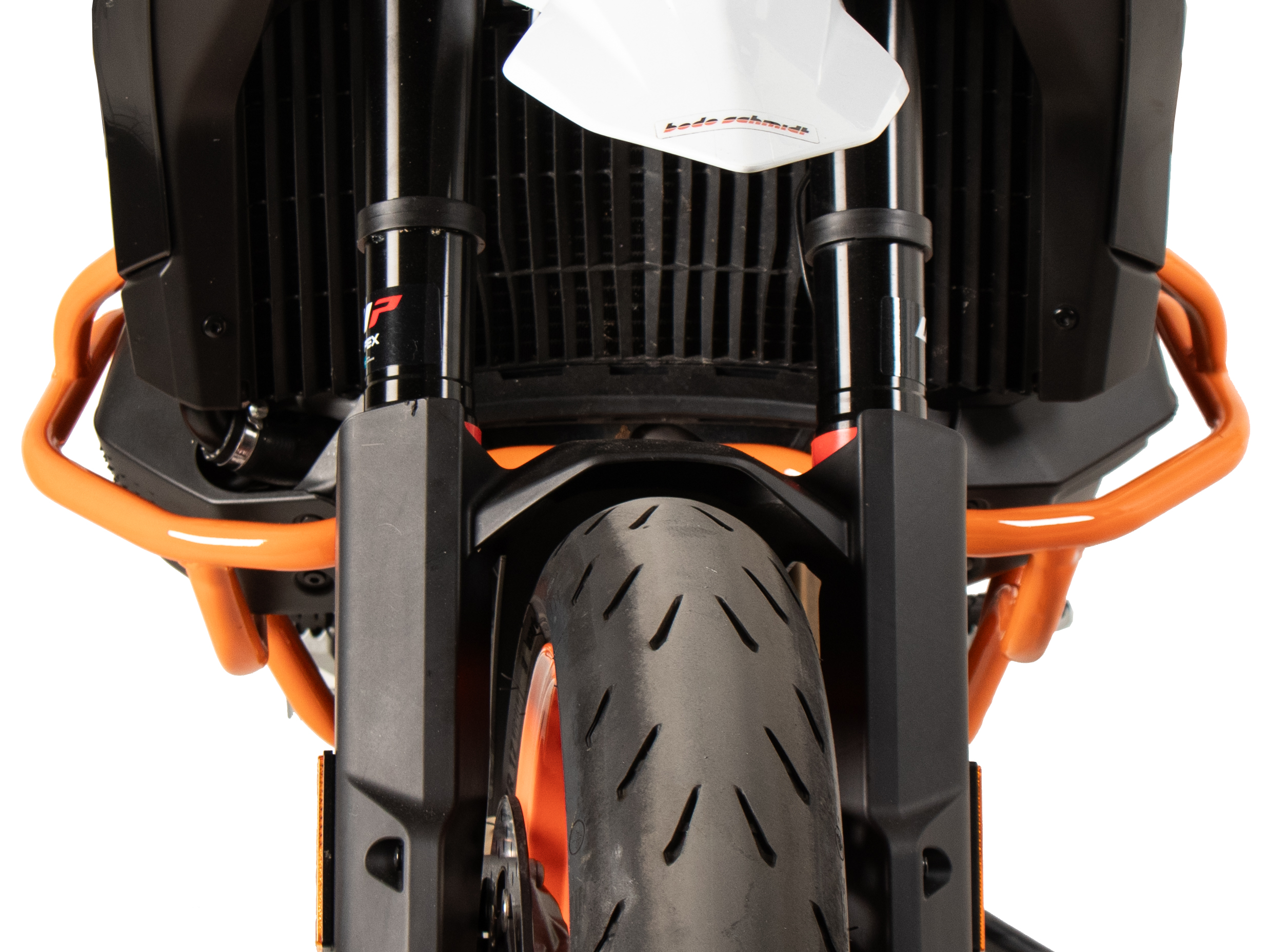 Motorbeschermer oranje voor KTM 890 SMT (23-) Hepco & Becker