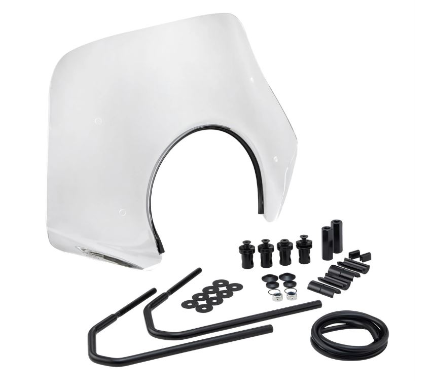 Flyscreen ERMAX Piccolo voor Vespa GTS/GTS Super/GT/GT L (-'22), helder