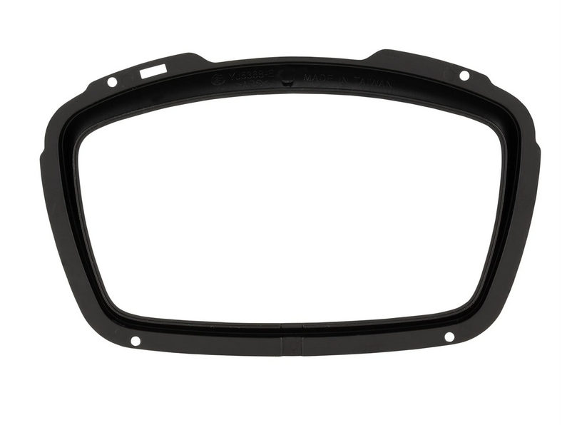 Decoratieve ring snelheidsmeter voor Vespa Elettrica/Primavera Sport/Sprint Sport 125/150ccm, zwart glanzend
