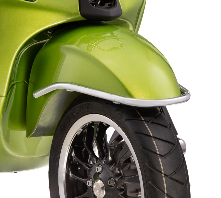 Voorbumper spatbord voor Vespa Primavera/Sprint/Elettrica 50-150cc, chroom