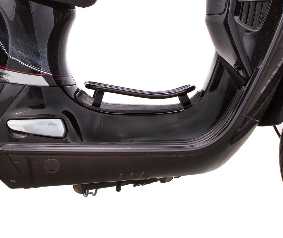 Bagagerek doortrap voor Vespa GTS/GTS Super/GTV/GT 60/GT L 125-300cc 4T LC, zwart