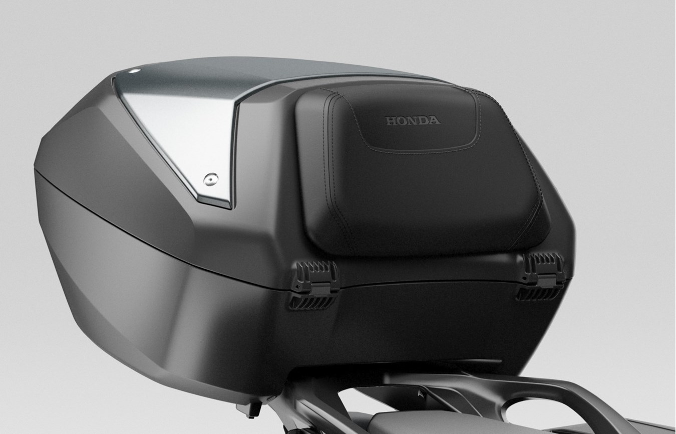 Rugkussen zwart / zwart voor 50 liter topkoffer Origineel Honda