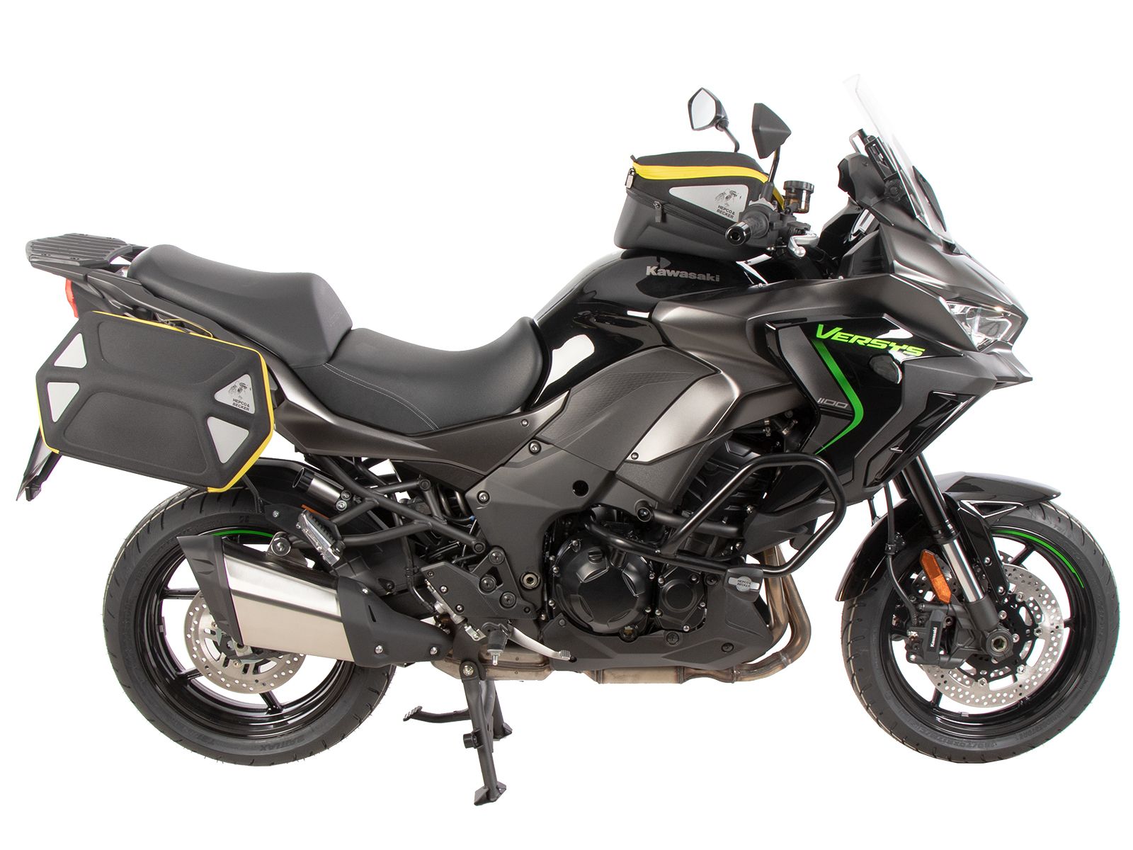 C-Bow zijdrager zwart voor Kawasaki Versys 1100 /SE (25-) Hepco & Becker