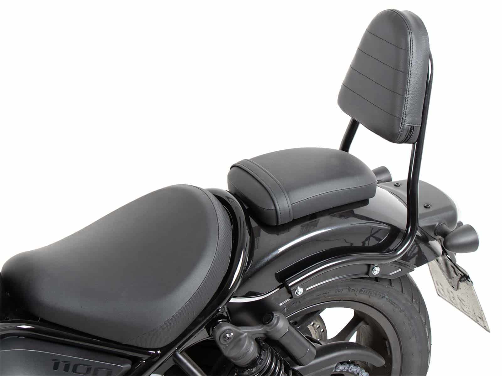 Sissybar zwart zonder bagagerek (buisversie) voor Honda CMX 1100 Rebel /DCT /SE (25-)