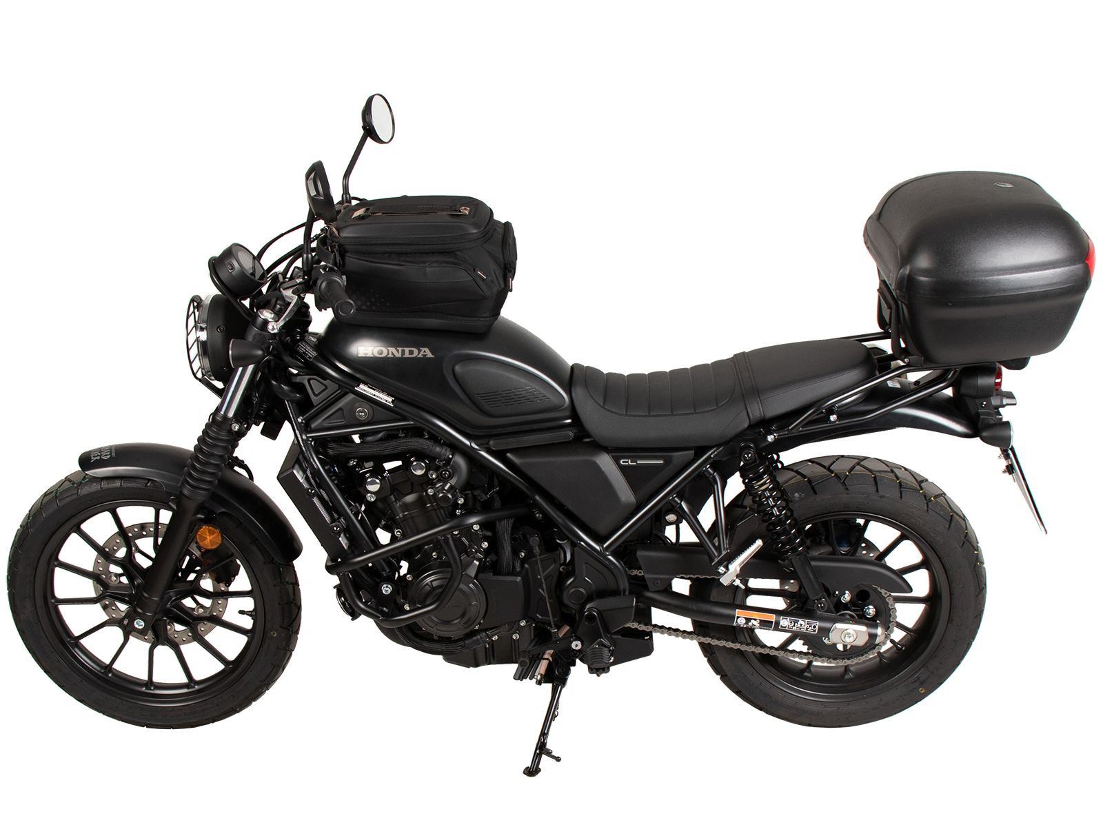 Easyrack topkoffer zwart voor Honda CL 500 Scrambler (23-) Hepco & Becker