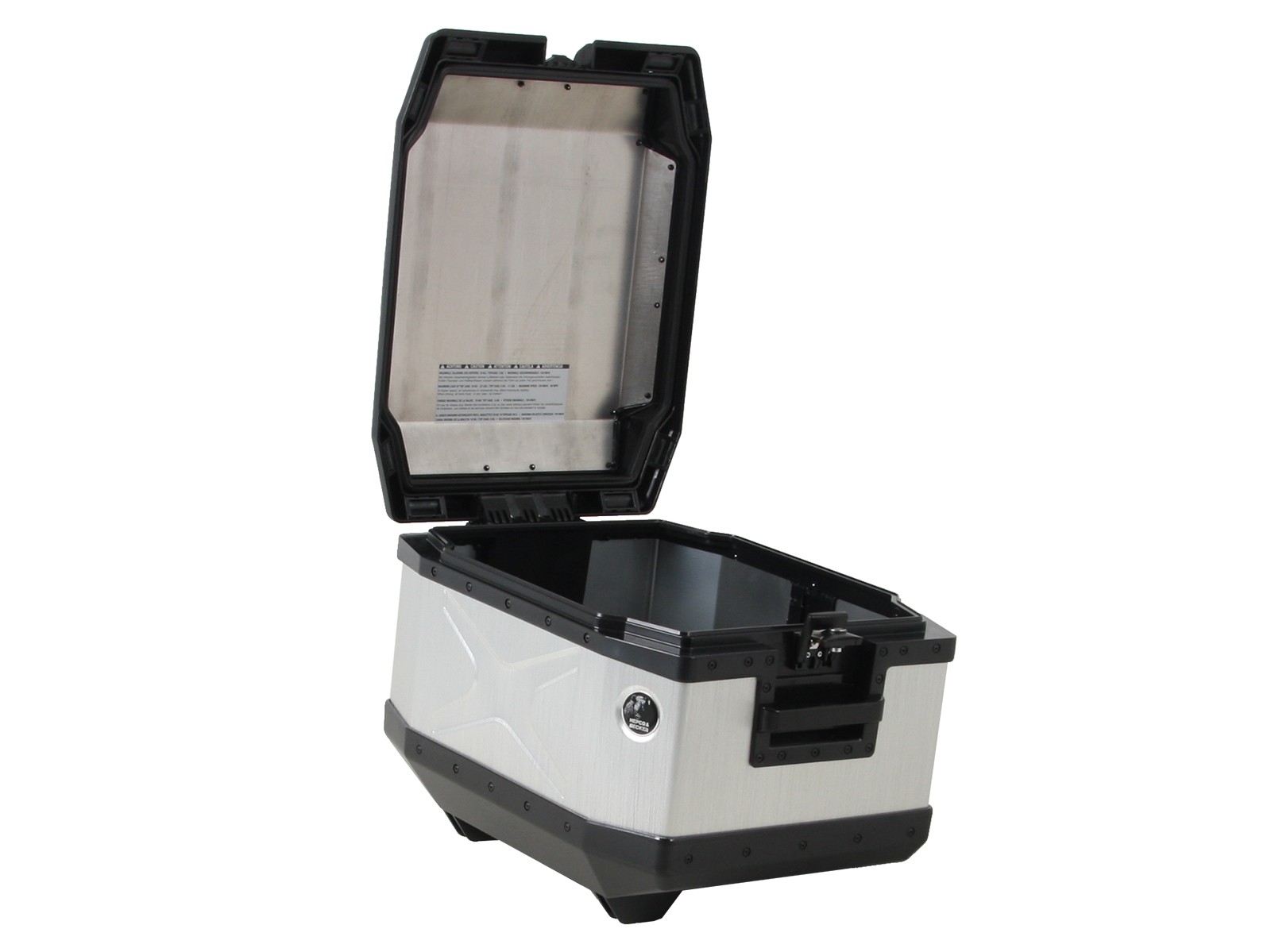Topkoffer Alu Xplorer 45 zilver Hepco & Becker
