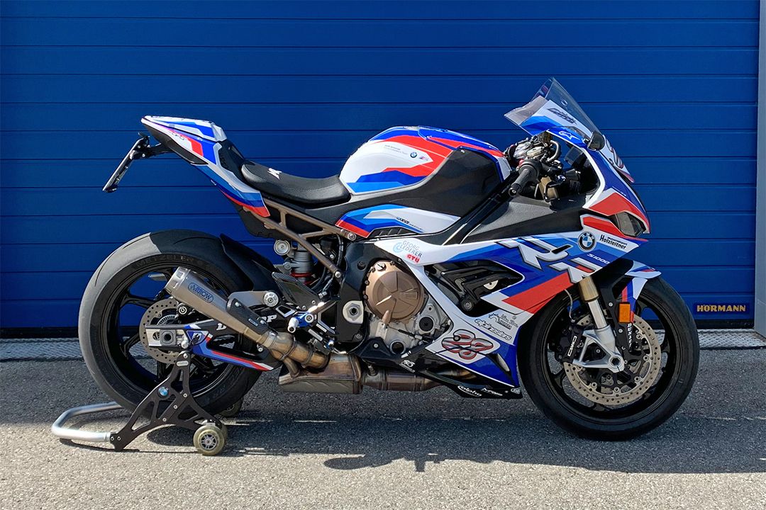 Aluminium nummerplaathouder voor BMW S1000 RR (19-)