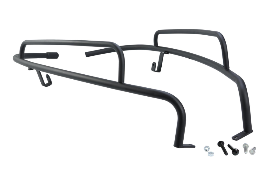 Crashbar zijafdekking voor Vespa LX/LXV/S 50-150cc, zwart