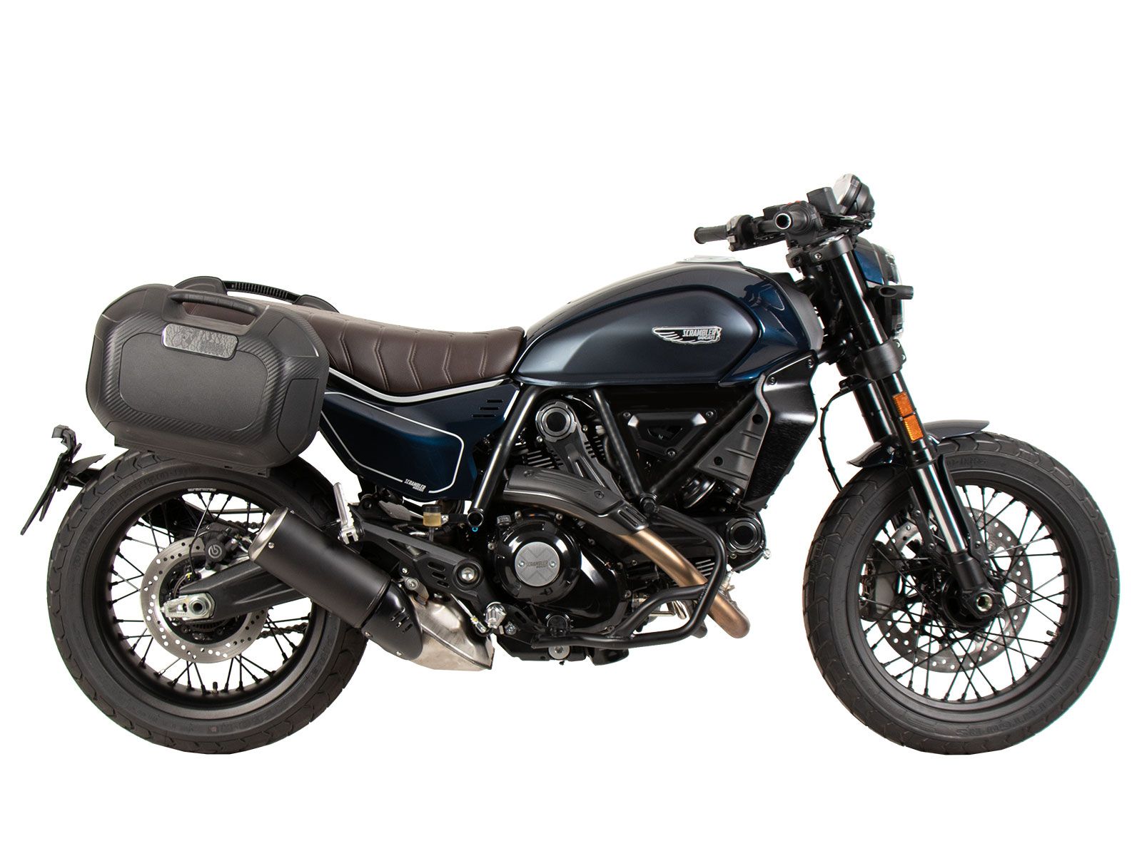 C-Bow zijdrager zwart voor Ducati Scrambler 800 Nightshift /Full Throttle (23-) Hepco & Becker