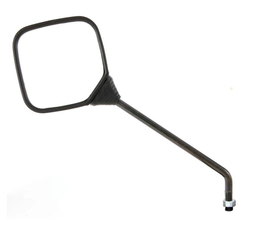 Standaardspiegel CUPPINI links of rechts voor Vespa PX 80-200cc, zwart