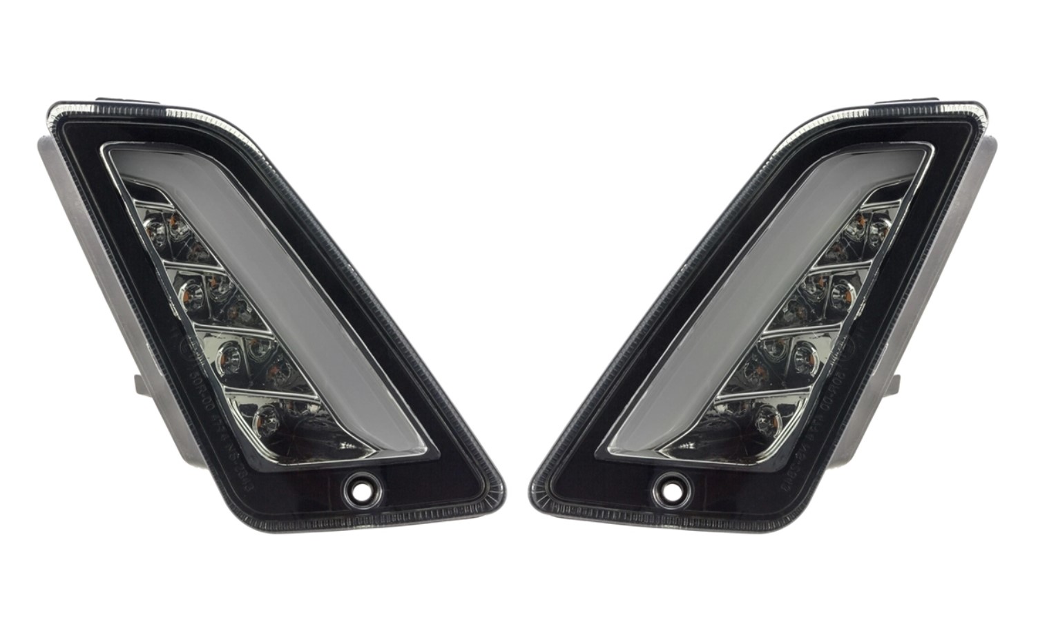 Richtingaanwijzerset links/rechts voor Vespa GTS/GTS Super/GTV/GT 60/GT/GT L ('03-'13), getint