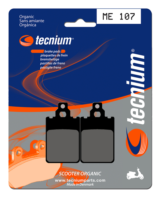 Tecnium organische remblokken voor scooter - ME107