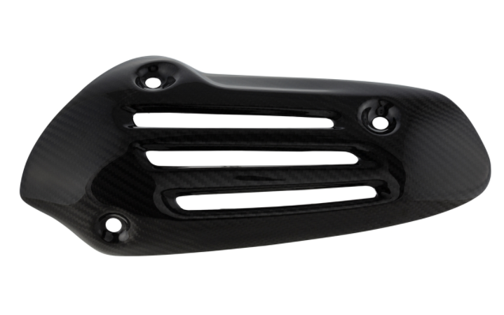 Hitteschild uitlaat voor Vespa Primavera/Sprint 50-150cc 4T AC ('16-), Carbon