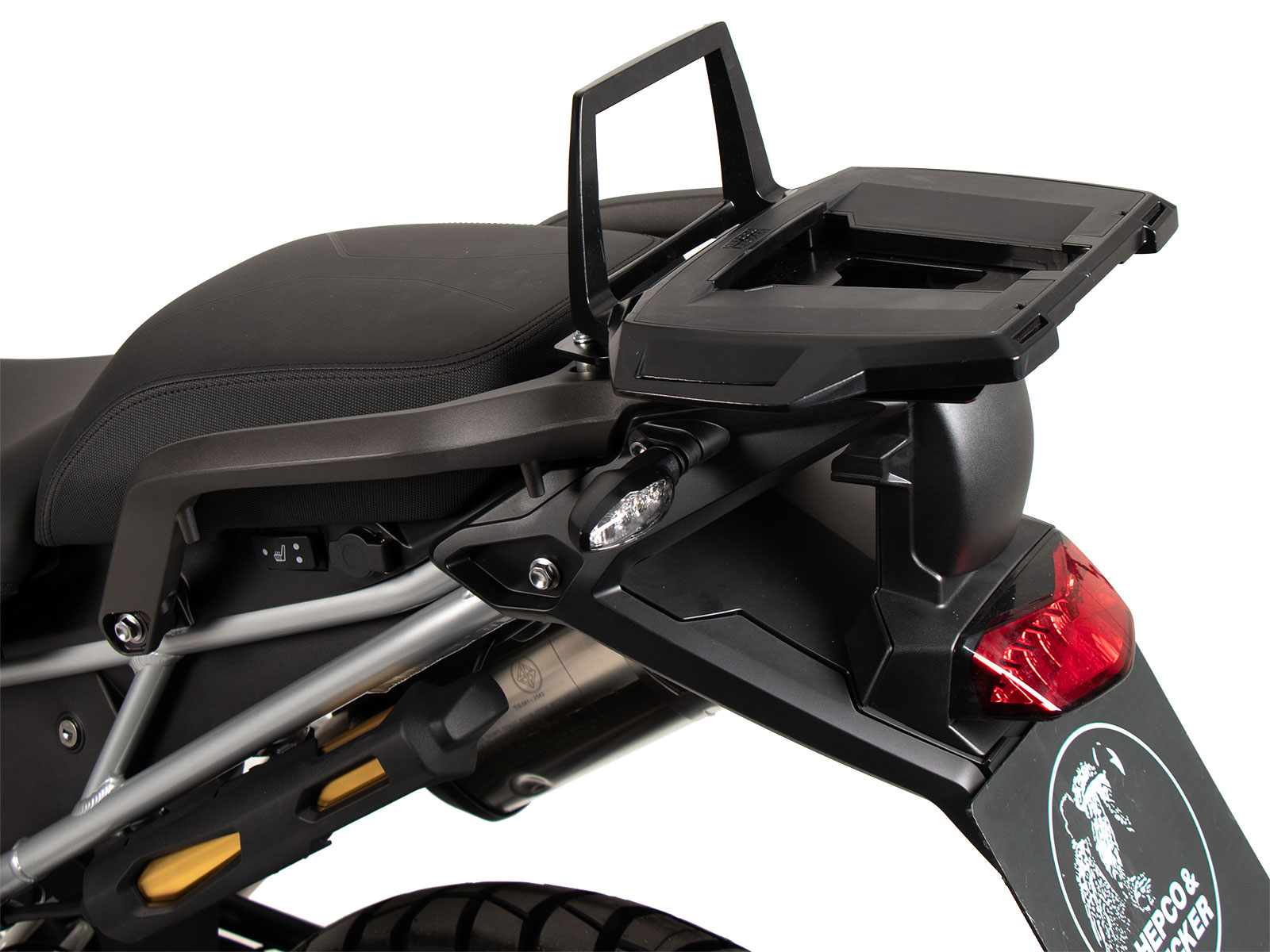 Alurack topkoffer drager voor Triumph Tiger 1200 Rally Pro / GT Pro / GT (22-) Hepco & Becker