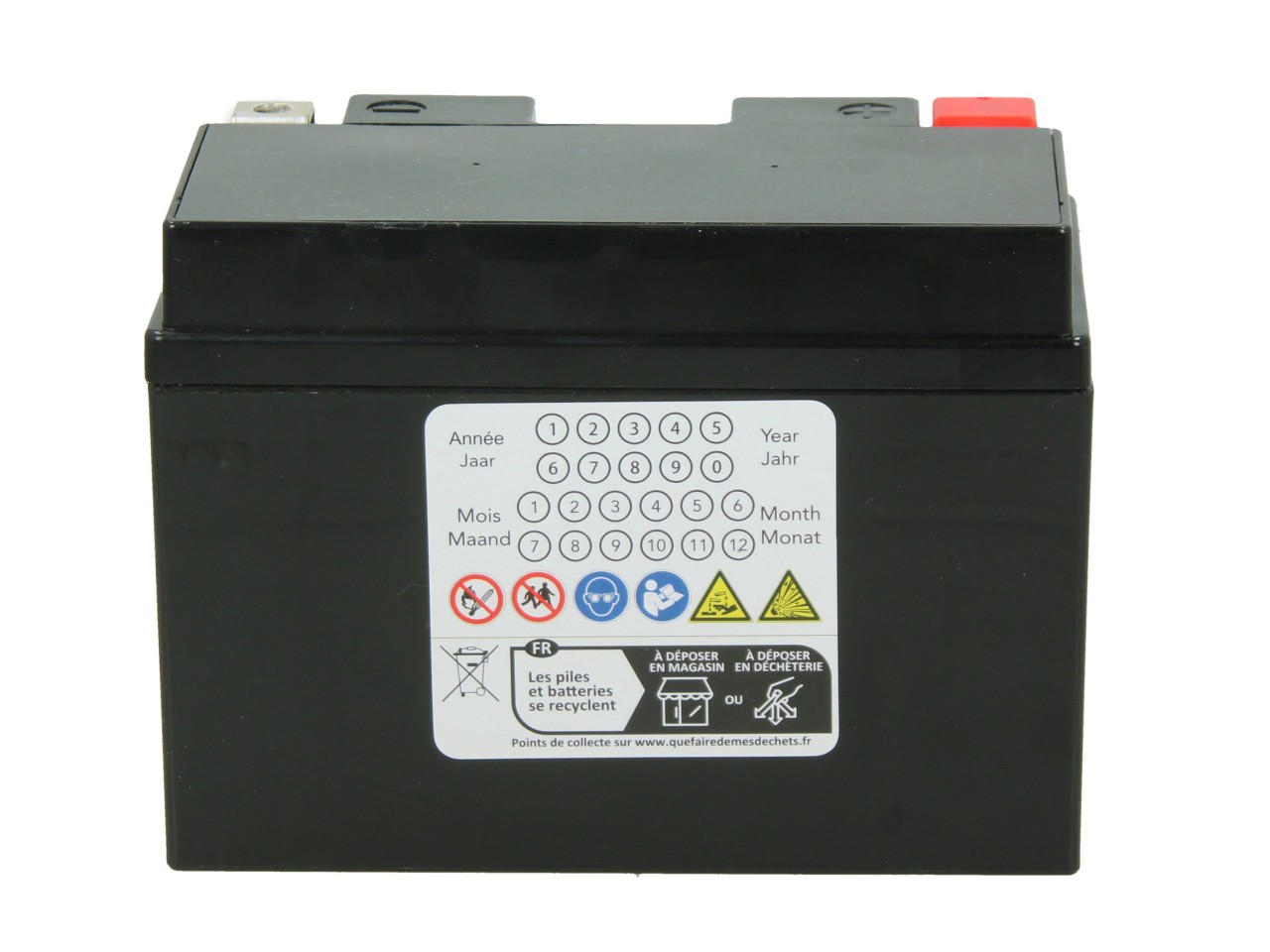 Sceed24-accu 12 V, 11 A, gel / SLA