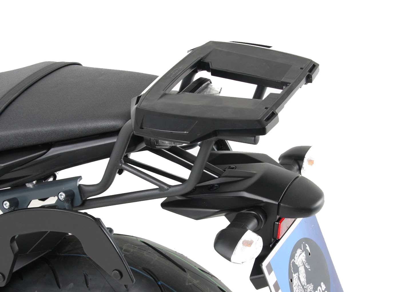 Alurack topkofferdrager antraciet voor Yamaha MT-09 (My.14-16) Hepco & Becker