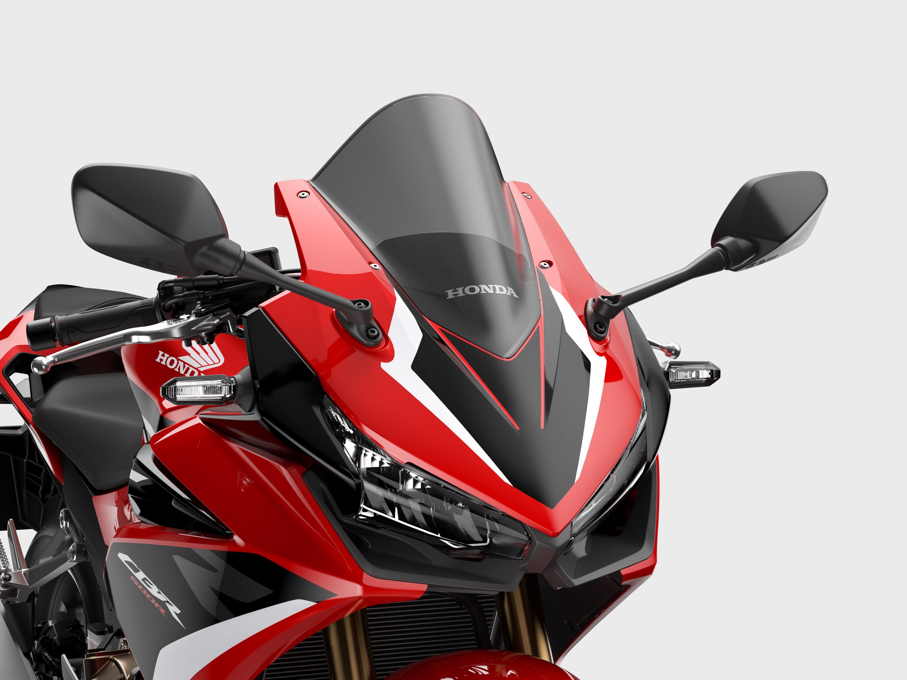 Hoog windscherm getint voor Honda CBR 500 R (19-) Origineel