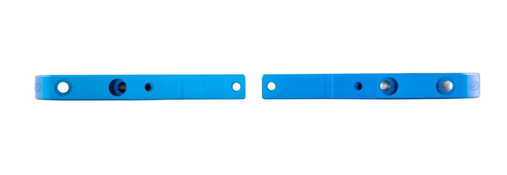Voetsteun adapter achterbank voor Vespa GTS/GTS Super/GTV/GT 60/GT/GT L 125-300ccm, mat blauw