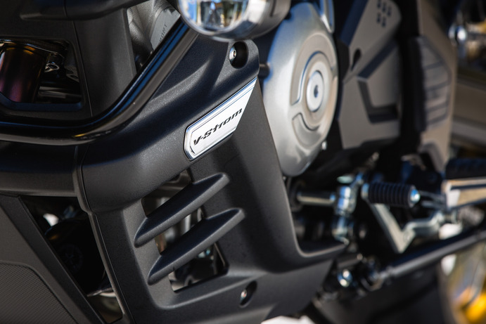 Boegspoiler voor Suzuki V-Strom 650 BJ. 2011-