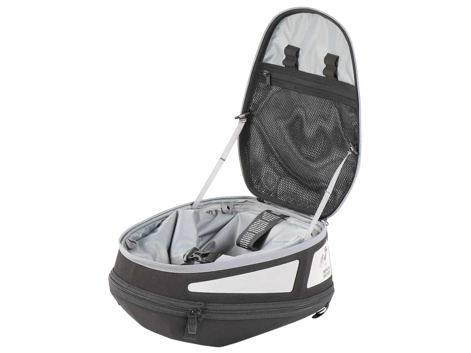 Royster Rearbag Sport achtertas zwart/grijs incl. Basisbevestiging Hepco & Becker
