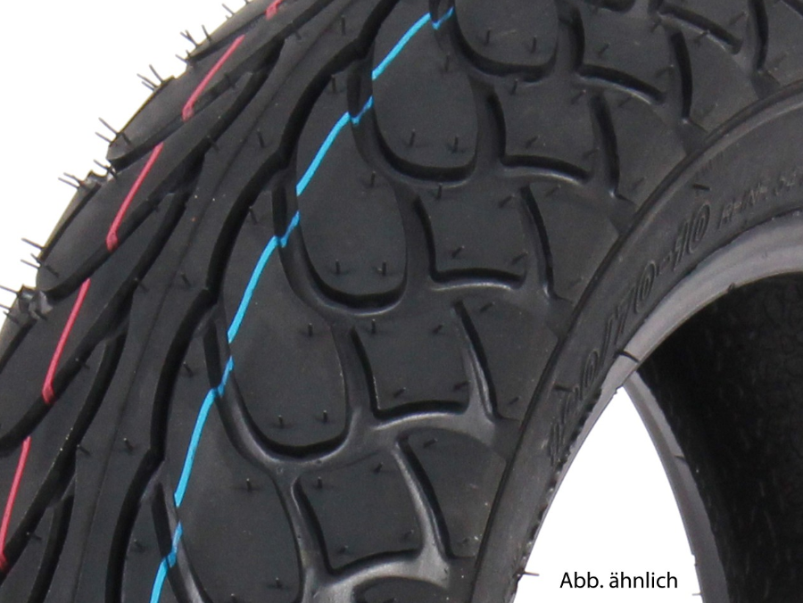 Mitas band 120/70-10, 54L, TL, versterkt, MC22, achter