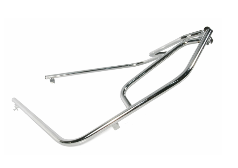 Valbeugel beenbeschermer Traveller voor Vespa PX 80-200ccm, chroom