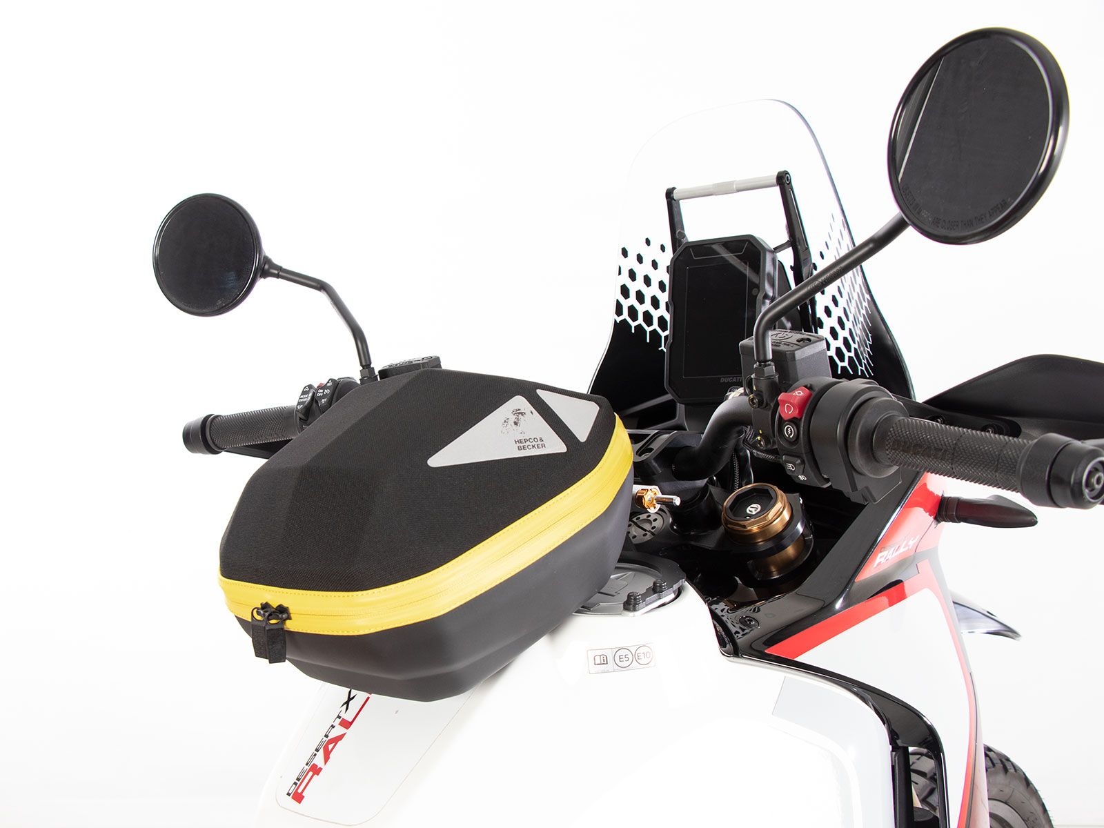 Basistankring incl. tanktasslot voor Ducati DesertX Rally (24-) Hepco & Becker