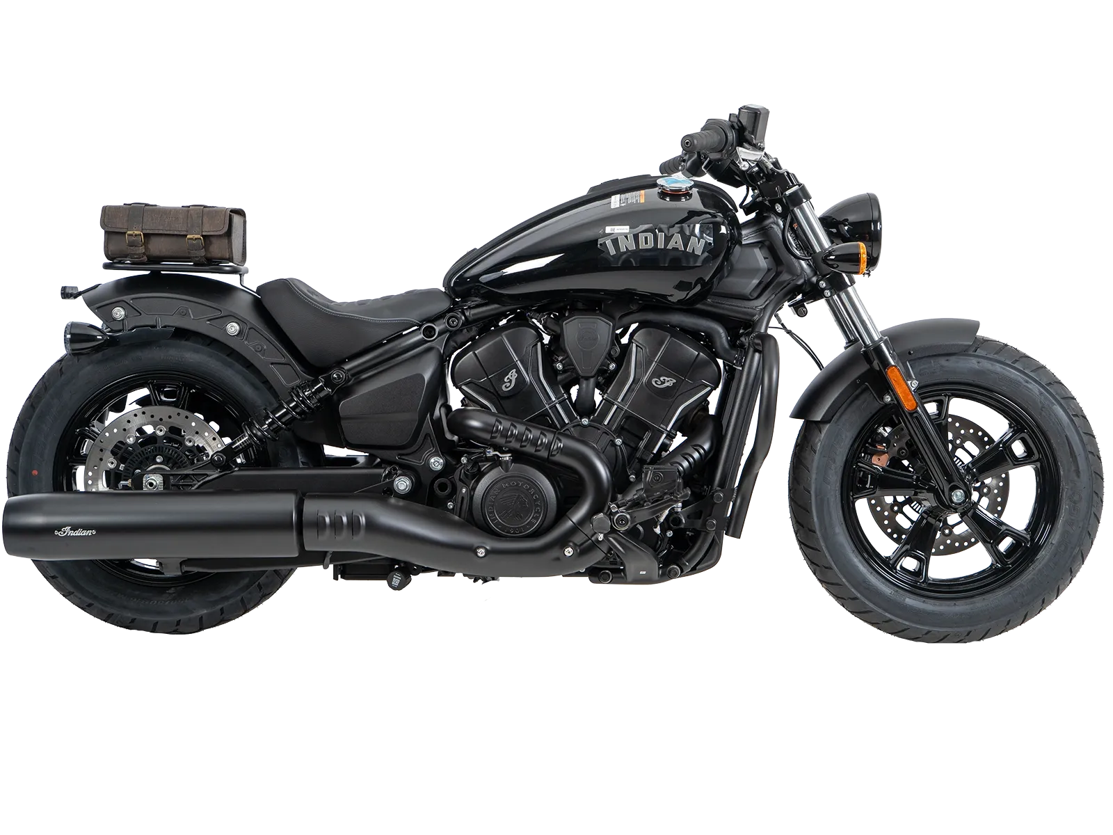 Solorack zonder rugleuning zwart voor Indian Scout Sixty Bobber (25-) Hepco & Becker